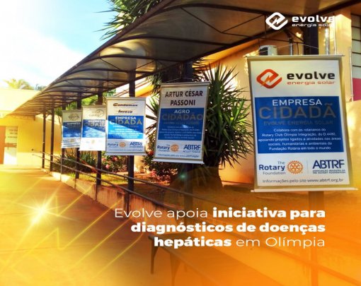 Evolve apoia iniciativa para diagnósticos de doenças hepáticas em Olímpia